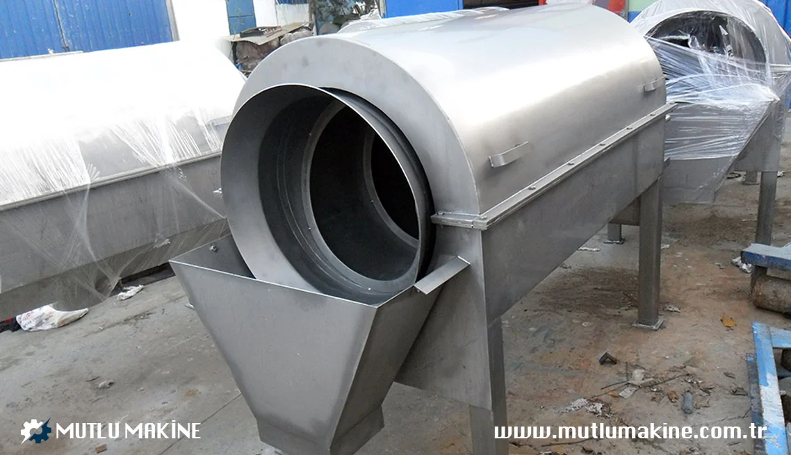iç akışlı tambur elek imalatı