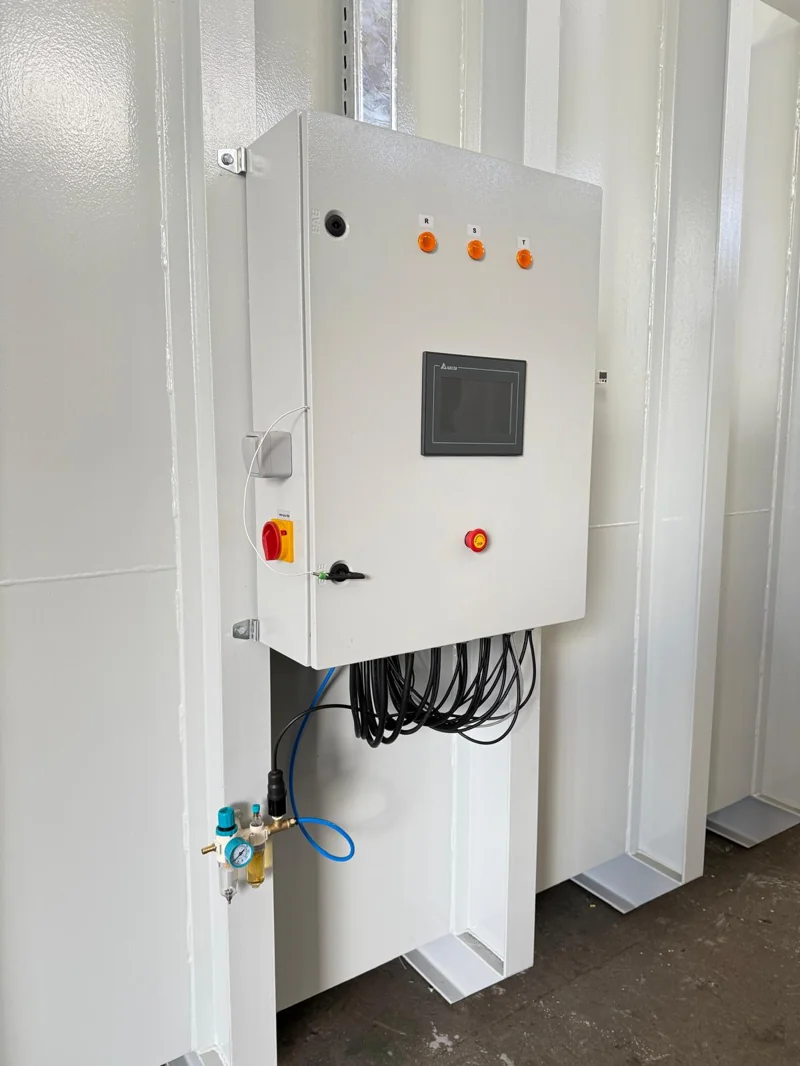 vakumlu fümigasyon kabini