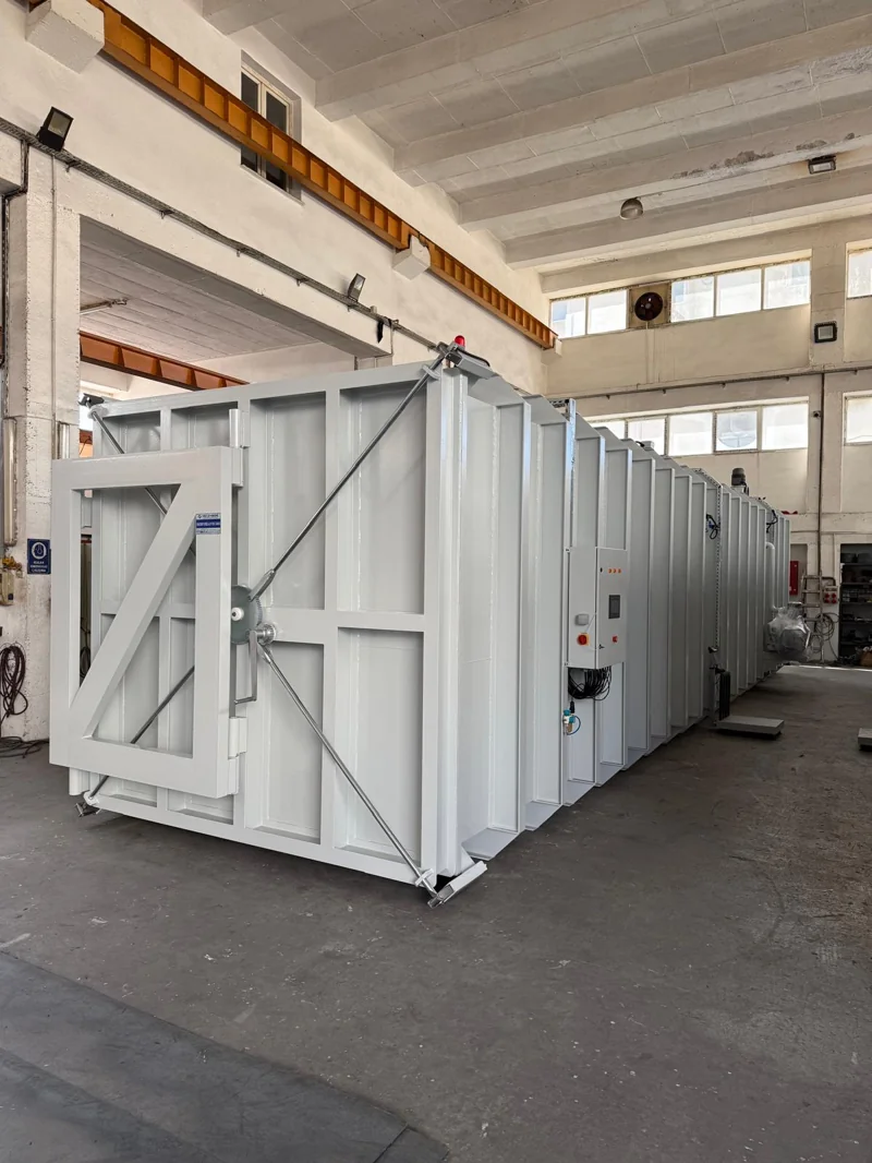 vakumlu fümigasyon kabini